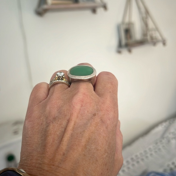 RLM Studio Jade @ Sterling Chunky Ring 🤩 - Picture 3 of 5